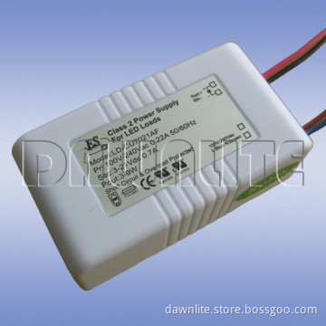 Constant Current LED Power Supply 9W 700mA(CE, RoHS, UL, CSA Approved)
